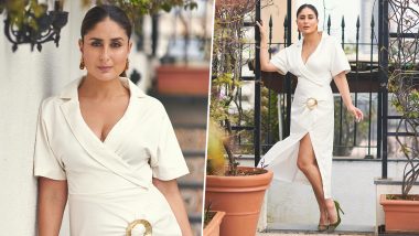 Kareena Kapoor Khan ने व्हाइट आउटफिट में दिए पोज, एक्ट्रेस की तस्वीरें सोशल मीडिया पर हुई वायरल (View Pics)