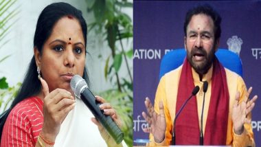 BRS Leader Kavitha Hits Back At Kishan Reddy: किशन रेड्डी के टिकट बंटवारे पर उठाए सवालों पर भड़की बीआरएस नेता कविता