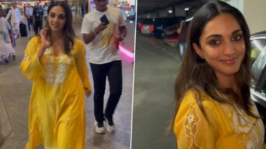 Kiara Advani देसी अवतार में मुंबई एयरपोर्ट पर आईं नजर, एक्ट्रेस की सादगी देख यूजर्स हुए लट्टू (Watch Video)