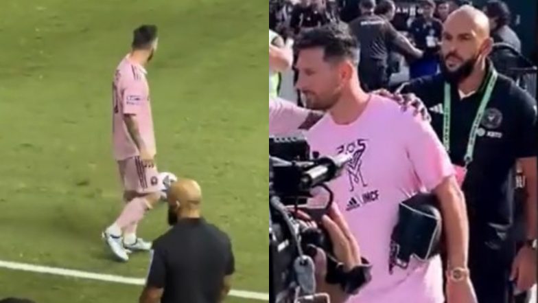 Lionel Messi&rsquo;s Bodyguard Video:&nbsp;मिलिए लियोनेल मेस्सी के&nbsp;बॉडीगार्ड यासीन चुएको से जो पूर्व अमेरिकी सैनिक और एमएमए फाइटर, देखें वायरल वीडियो