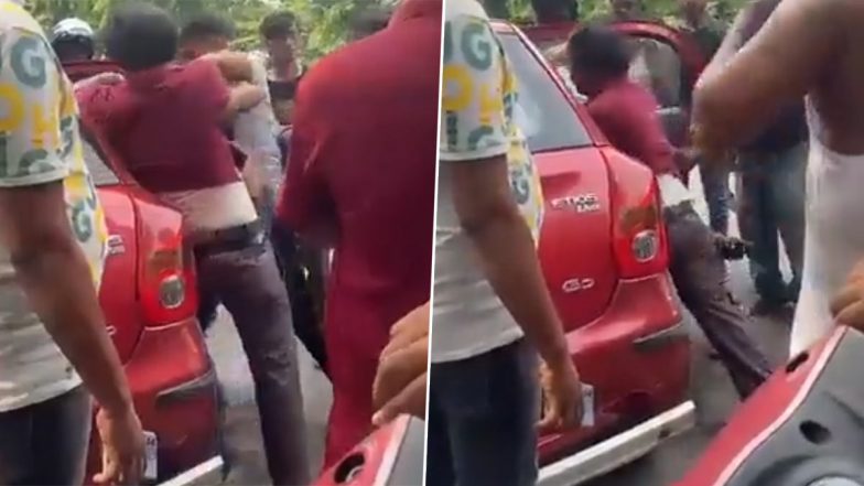 Man kidnapped Video: कांग्रेस का आरोप, लखनऊ के हजरतगंज में सरेआम पिकअप चालक का अपहरण, वीडियो शेयर कर योगी सरकार को घेरा