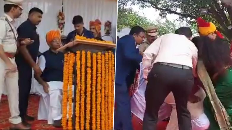VIDEOS: मध्य प्रदेश के रायसेन में स्वास्थ्य मंत्री प्रभुराम चौधरी तो मऊगंज में विधानसभा अध्यक्ष गिरीश गौतम की  स्वतंत्रता दिवस के मौके पर बिगड़ी तबियत, दोनों स्टेज पर बेहोश हुए