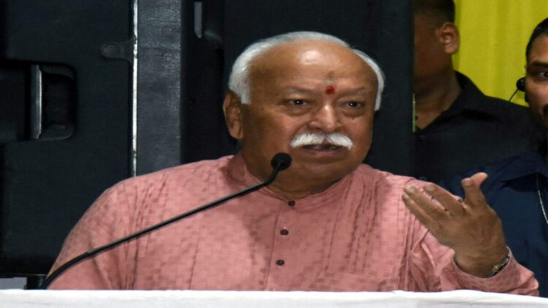 RSS प्रमुख मोहन भागवत का उदयनिधि स्टालिन पर हमला कहा , भारत के साथ ‘एकरूप’ है सनातन