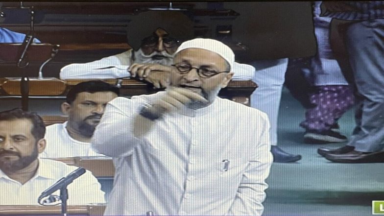 Owaisi Attacks Government Over Manipur, Haryana Violence: ओवैसी ने मणिपुर, हरियाणा हिंसा को लेकर संसद में सरकार पर बोला हमला