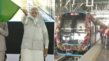 PM Modi Flags Off Metro Trains in Pune: पीएम मोदी ने पुणे में मेट्रो ट्रेनों को दिखाई हरी झड़ी, कई अन्य परियाजनाओं का उद्घाटन भी किया- Video