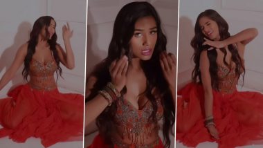 Poonam Pandey ने रेड सिजलिंग आउटफिट पहन 'अप्सरा आली' गाने में गिराई बिजली, एक्ट्रेस के सेक्सी पोज देख यूजर्स हुए घायल (Watch Video)