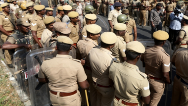 Tamil Nadu Police On High Alert: द्रमुक दलित नेता की हत्या के बाद तमिलनाडु के तिरुनेलवेली में पुलिस हाई अलर्ट पर