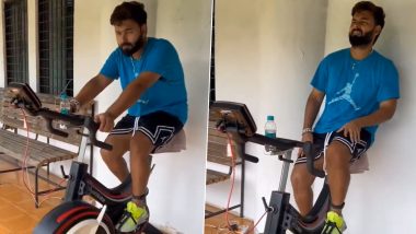 Rishabh Pant's Recovery Update Video: रिहैब में ऋषभ पंत तेजी से कर रहे हैं रिकवरी, स्टार भारतीय विकेटकीपर का जिम वीडियो हुआ वायरल