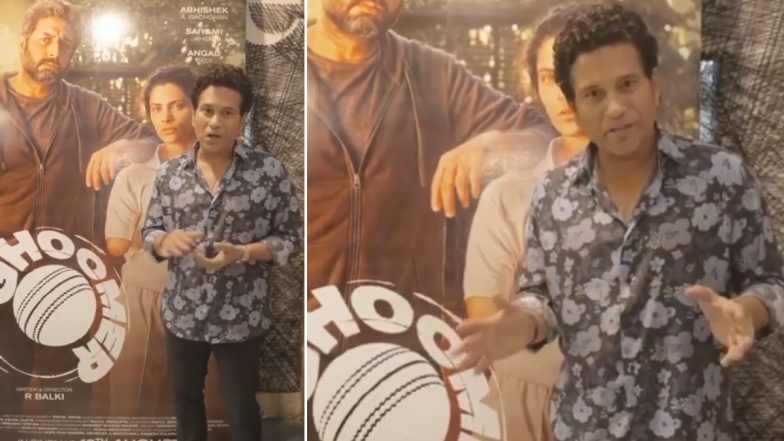 Sachin Tendulkar ने किया Abhishek Bachchan की फिल्म Ghoomer का रिव्यू, बोले - यह फिल्म सिखाती है कि कभी भी हार नहीं माननी चाहिए (Watch Video)