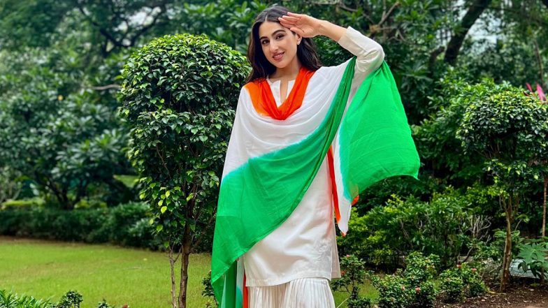 Independence Day 2023: सारा अली खान ने स्वतंत्रता दिवस के मौके पर देश के जवानों को किया सलाम, तिरंगे के कलर की आउटफिट पहन एक्ट्रेस ने सोशल मीडिया पर शेयर की तस्वीर!