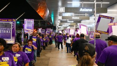 Angeles City Workers Strike: लॉस एंजिल्स में 11,000 से अधिक सिटी वर्कर 24 घंटे की हड़ताल पर, जानें वजह