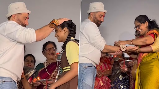 Gadar 2 स्टार Sunny Deol ने फैंस के साथ मनाया रक्षाबंधन, एक्टर ने बंधवाई राखी (Watch Video)