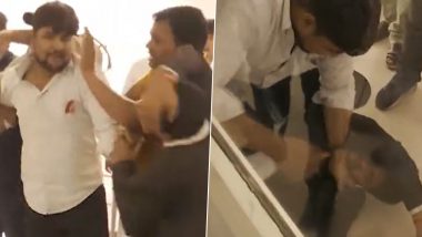 Shoe Thrown at Swami Prasad Maurya: स्वामी प्रसाद मौर्य पर सपा के OBC महासम्मेलन में  युवक ने फेंका गया जूता, पकड़े जाने पर समर्थकों ने जमकर पीटा- VIDEO