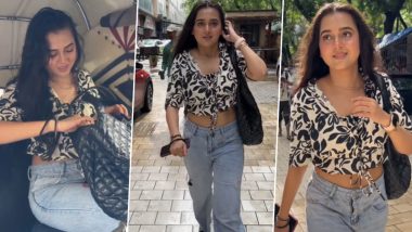 Tejasswi Prakash ने की रिक्शा की सवारी, फैंस को भाई एक्ट्रेस की सादगी (Watch Video)