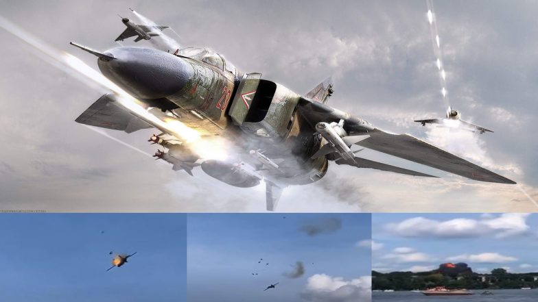 America Fighter Jet Crash Video: अमेरिका के मिशिगन में Air Show के दौरान फाइटर जेट क्रैश, 2 लोग सुरक्षित बाहर निकले