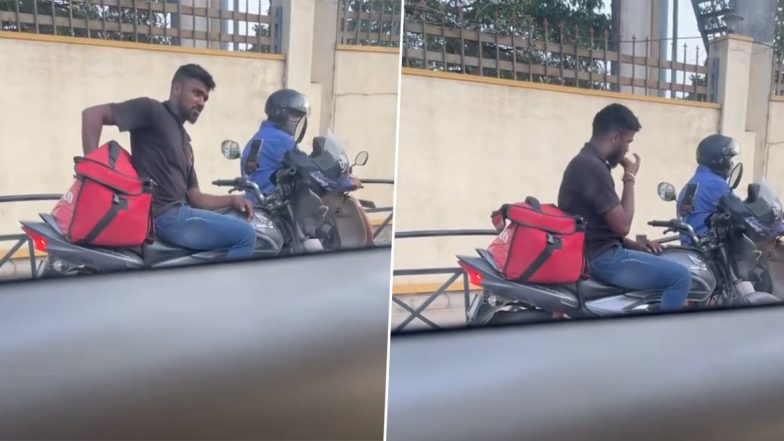 Zomato Delivery Boy Video: जोमैटो डिलीवरी बॉय ने कस्टमर का खाया खाना? बैग में हाथ डाला फिर...देखें वायरल वीडियो