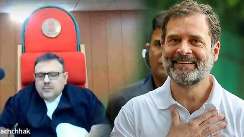 SC ने राहुल गांधी पर फैसला सुनाने वाले गुजरात HC के जज का किया ट्रांसफर, पहुंचे पटना हाईकोर्ट