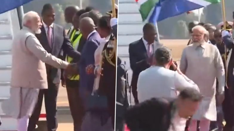 Video: ब्रिक्स समिट में हिस्सा लेने के लिए पीएम मोदी साउथ अफ्रीका के जोहान्सबर्ग पहुंचे