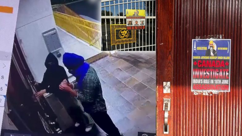 Hindu Temple Attacked: कनाडा के हिंदू मंदिर में खालिस्तानियों ने की तोड़फोड़, भारत विरोधी नारे लिखे, CCTV आया सामने