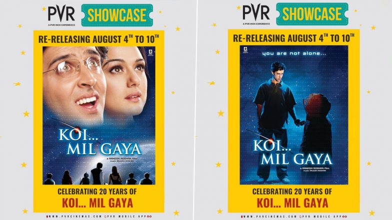 20 Years Of Koi Mil Gaya: 20 साल बाद फिर से बड़े पर्दे पर रिलीज होगी Hrithik Roshan की 'कोई मिल गया', 'जादू' से मिलने का आ गया है वक्त (View Pics)