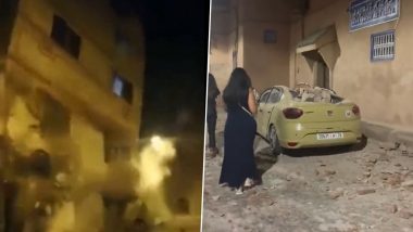 Morocco Earthquake Visuals: मोरक्को में 6.8 तीव्रता के भूकंप ने मचाई तबाही, मलबे में दबकर 115 लोगों की मौत