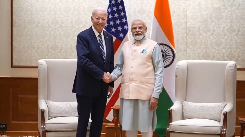 G20 Summit: भारत में जी20 शिखर सम्मेलन, PM मोदी और अमेरिका के राष्ट्रपति जो बाइडेन ने दिल्ली में द्विपक्षीय बैठक की