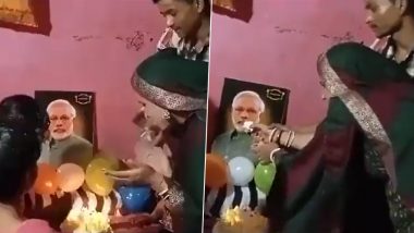 Seema Haider Celebrated PM Modi's Birthday: पाकिस्तान से भारत आईं सीमा हैदर ने अपने बच्चों के साथ केक काटकर पीएम मोदी का मनाया जन्मदिन, सोशल मीडिया पर वीडियो वायरल