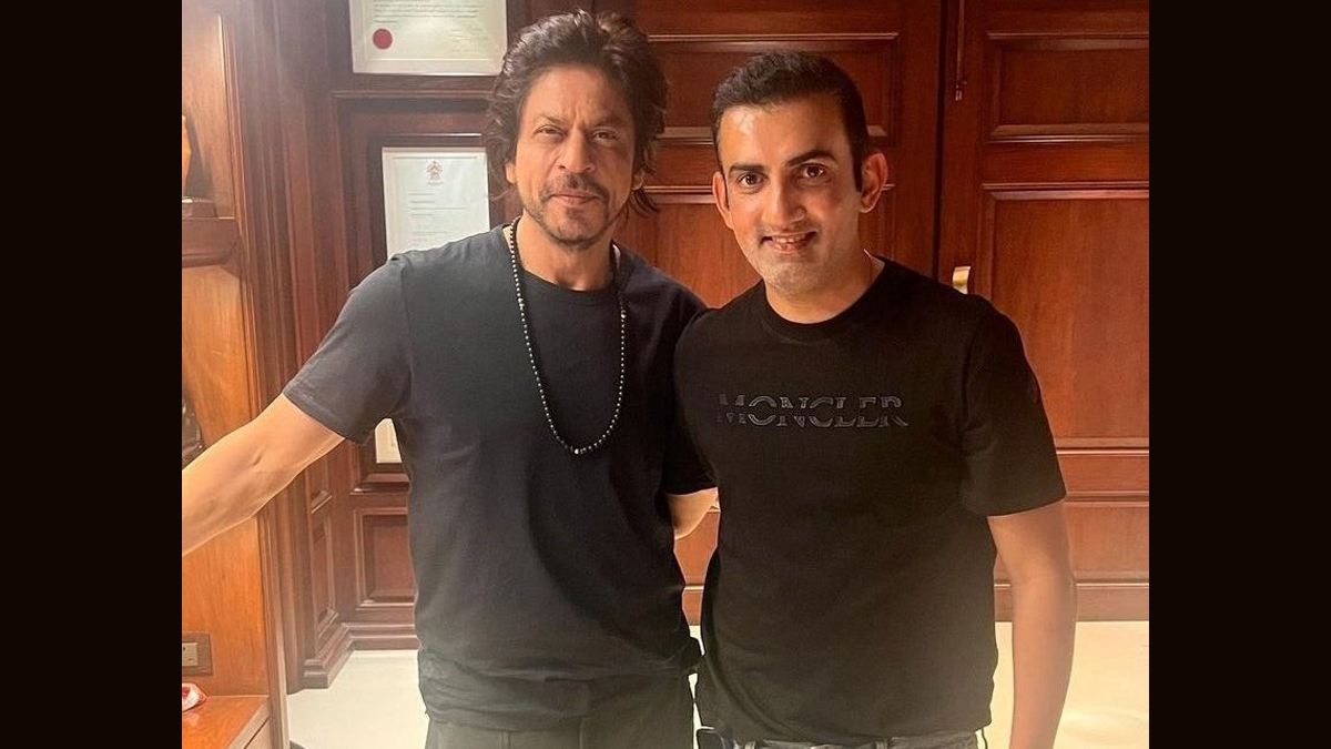 Gautam Gambhir Met Shah Rukh Khan: 'सिर्फ बॉलीवुड के नहीं बल्कि दिलों ...