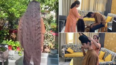 Guinness World Record for Longest Hair: ग्रेटर नोएडा के 15 वर्षीय सिदकदीप सिंह चहल ने सबसे लंबे बालों का गिनीज वर्ल्ड रिकॉर्ड बनाया, देखें वीडियो