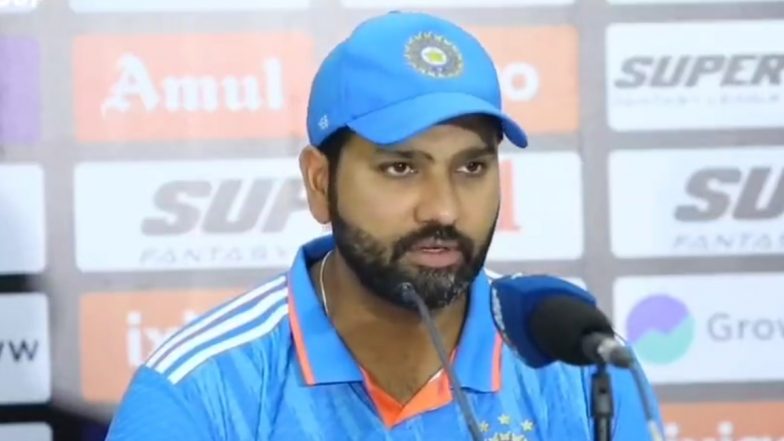 World cup 2023: अब लक्ष्य पर ध्यान केंद्रित करने का समय है: रोहित शर्मा