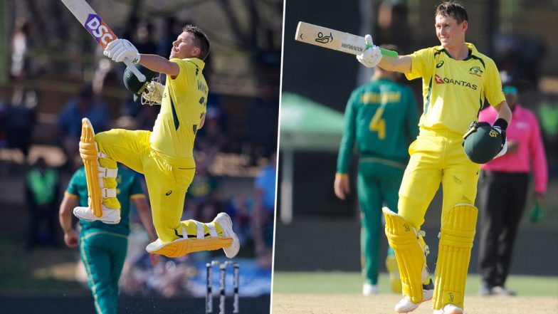 AUS vs SA 2nd ODI Series 2023: डेविड वार्नर और मार्नस लाबुशेन के शतकों से ऑस्ट्रेलिया की बड़ी जीत, सीरीज में 2-0 से बनाई बढ़त