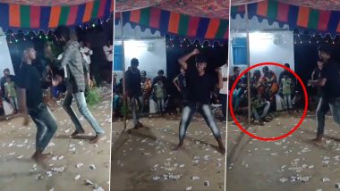 Youth Dies of Heart Attack While Dancing: आंध्र प्रदेश में गणेशोत्सव सेलिब्रेशन में डांस के दौरान हार्ट अटैक से युवक की मौत, घटना कैमरे में कैद