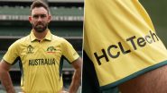 ICC World Cup 2023 Australia Jersey Uneviled: विश्व कप के लिए ऑस्ट्रेलिया की नई जर्सी आई सामने, भारतीय आईटी ब्रांड HCL Tech का दिखेगा नाम, देखें तस्वीर