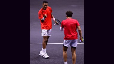 Laver Cup 2023: फेलिक्स-शेल्टन की जोड़ी ने टीम वर्ल्ड को टीम यूरोप पर 10-2 की दिलाई बढ़त, खिताब बरकरार रखने की ओर बढ़ाया कदम