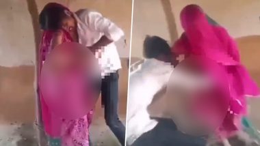 Rajasthan Shocker: राजस्थान में इंसानियत शर्मसार, पति ने महिला को निर्वस्त्र कर गांव में घुमाया, VIDEO वायरल