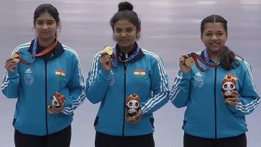 Asian Games 2023: एशियाई खेलों में भारत का शानदार प्रदर्शन जारी, महिलाओं की 50 मीटर राइफल 3 पोजीशन टीम स्पर्धा में जीता रजत पदक