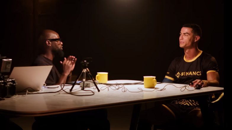 Cristiano Ronaldo Takes Lie Detector Test:&nbsp;क्रिस्टियानो रोनाल्डो ने लाई डिटेक्टर लिया टेस्ट, करियर के बारे में दिए दिलचस्प सवालों के जवाब, देखें वीडियो