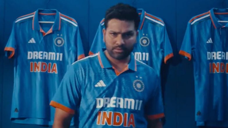 ICC Cricket World Cup 2023 के लिए Team India की नयी जर्सी आयी सामने, देखें वीडियो