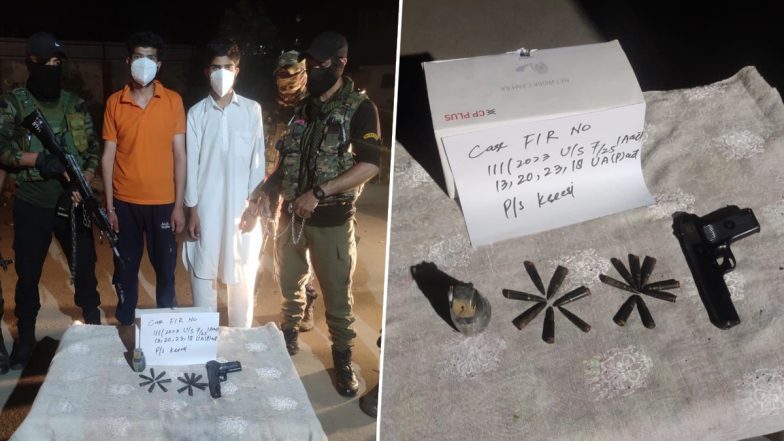 Jammu-Kashmir: बारामूला पुलिस ने लश्कर के दो ओजीडब्ल्यू को किया गिरफ्तार, एक चीनी पिस्तौल और हथगोला बरामद