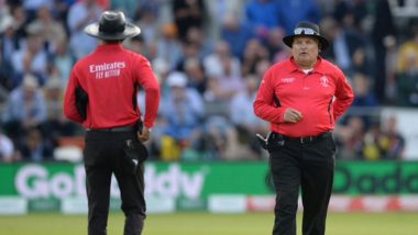ICC World Cup 2023 Umpires: विश्व कप के ओपनिंग मैच के लिए ऑन-फील्ड अंपायर होंगे कुमार धर्मसेना और नितिन मेनन, टूर्नामेंट के लिए अंपायरों की लिस्ट हुई जारी