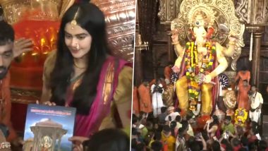 Video- Adah Sharma Visited Lalbaugcha Raja: लालबागचा राजा के दर्शन करने पहुंची अदा शर्मा, भगवान गणेश का लिया आशीर्वाद, देखें वीडियो