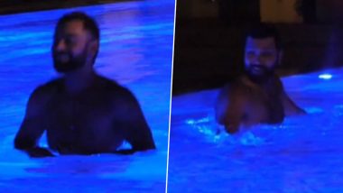 Indian Players Enjoy in Pool: पाकिस्तान पर शानदार जीत के बाद भारतीय खिलाडियों ने मनाया जश्न, पूल में मस्ती करते दिखे विराट कोहली और रोहित शर्मा