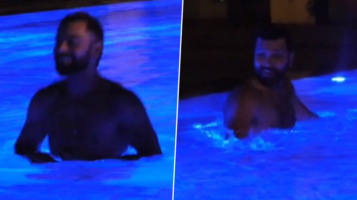 Indian Players Enjoy in Pool: पाकिस्तान पर शानदार जीत के बाद भारतीय ...
