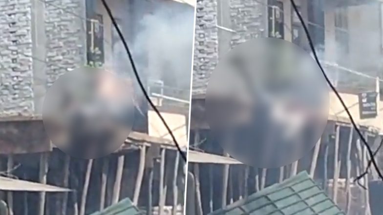 Man Electrocuted to Death Video: कानपुर में निर्माण स्थल पर काम करते समय बिजली का झटका लगने से मजदूर की मौत, देखें शॉकिंग वीडियो