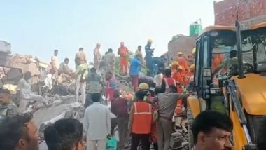 Barabanki Building Collapsed: यूपी के बाराबंकी में तड़के 3 बजे इमारत ढही, बचाव अभियान जारी, देखें वीडियो