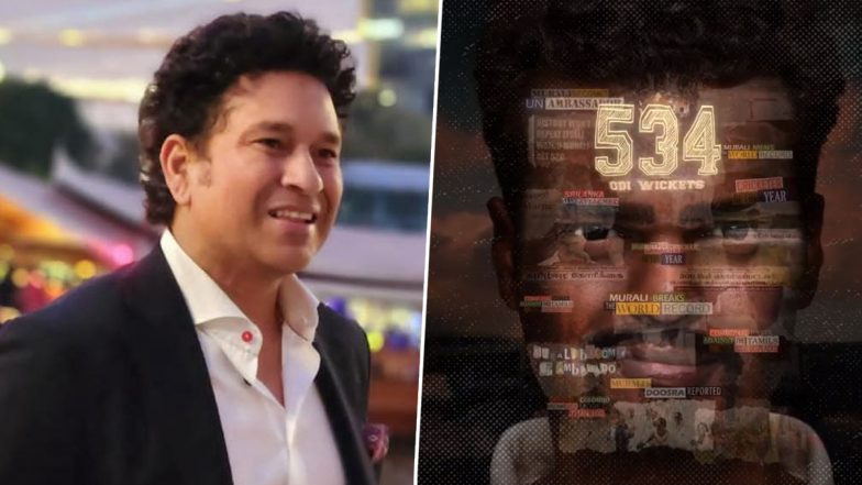 Sachin To Unveil Trailer of Muralitharan's Biopic '800': मुथैया मुरलीधरन की बायोपिक '800' के टीज़र आया सामने, सचिन तेंदुलकर 5 सितंबर को ट्रेलर करेंगे लॉन्च, देखें वीडियो