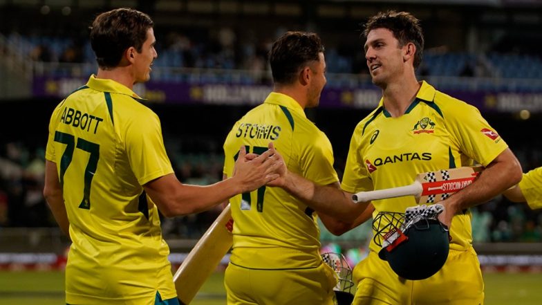 AUS vs SA T20 Series 2023: ऑस्ट्रेलिया ने दूसरे टी20 में दक्षिण अफ्रीका आठ विकेट से हराया, श्रृंखला पर 2-0 से किया कब्जा
