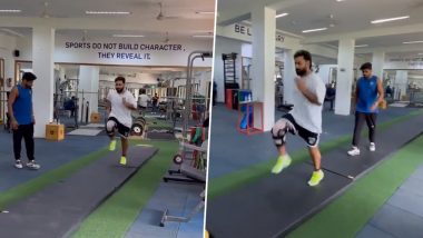 Rishabh Pant’s Workout Video: रिकवरी के बीच ऋषभ पंत ने शेयर किया वर्कआउट वीडियो, लिखा,'अँधेरी सुरंग में कुछ रोशनी दिख रही'- Video