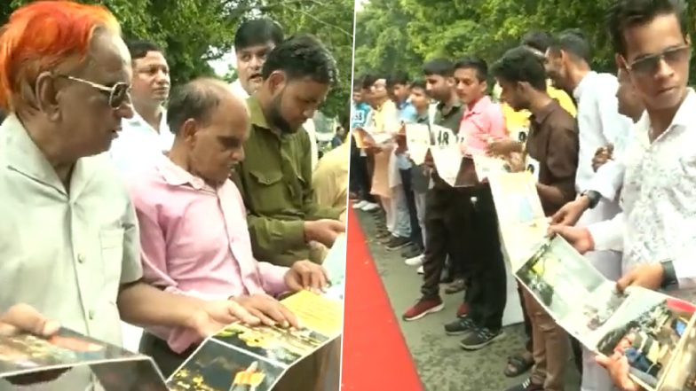 PM Modi Birthday: लखनऊ में पीएम मोदी को दिव्यांगों ने दी अनोखी बधाई, 1.25 KM लंबा जन्मदिन कार्ड तैयार किया- VIDEO