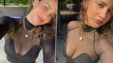 Aisha Sharma ने हॉट आउटफिट पहन दिए सेक्सी पोज, एक्ट्रेस की हॉटनेस देख यूजर्स का छूटा पसीना (View Pics)